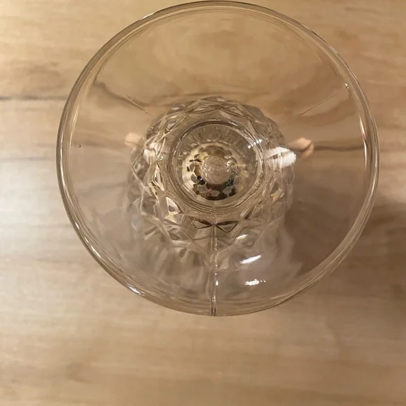 Two Vintage Fostoria Glasses, gorgeous clear Fostoria Glass here! Sold in pair! - Picture 5 of 7